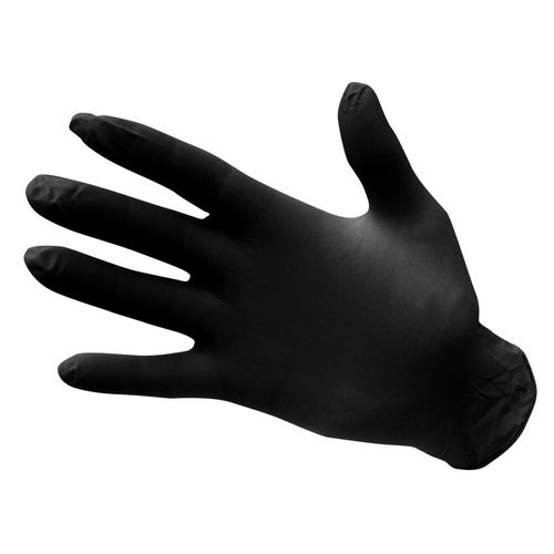Portwest - Powder Free Nitrile  Disposable Glove - Black
