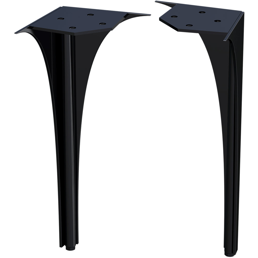 Regency Rear Universal Feet - Black Gloss