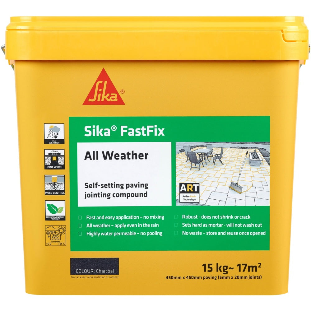 Sika Fastfix All Weather Charcoal - 15kg