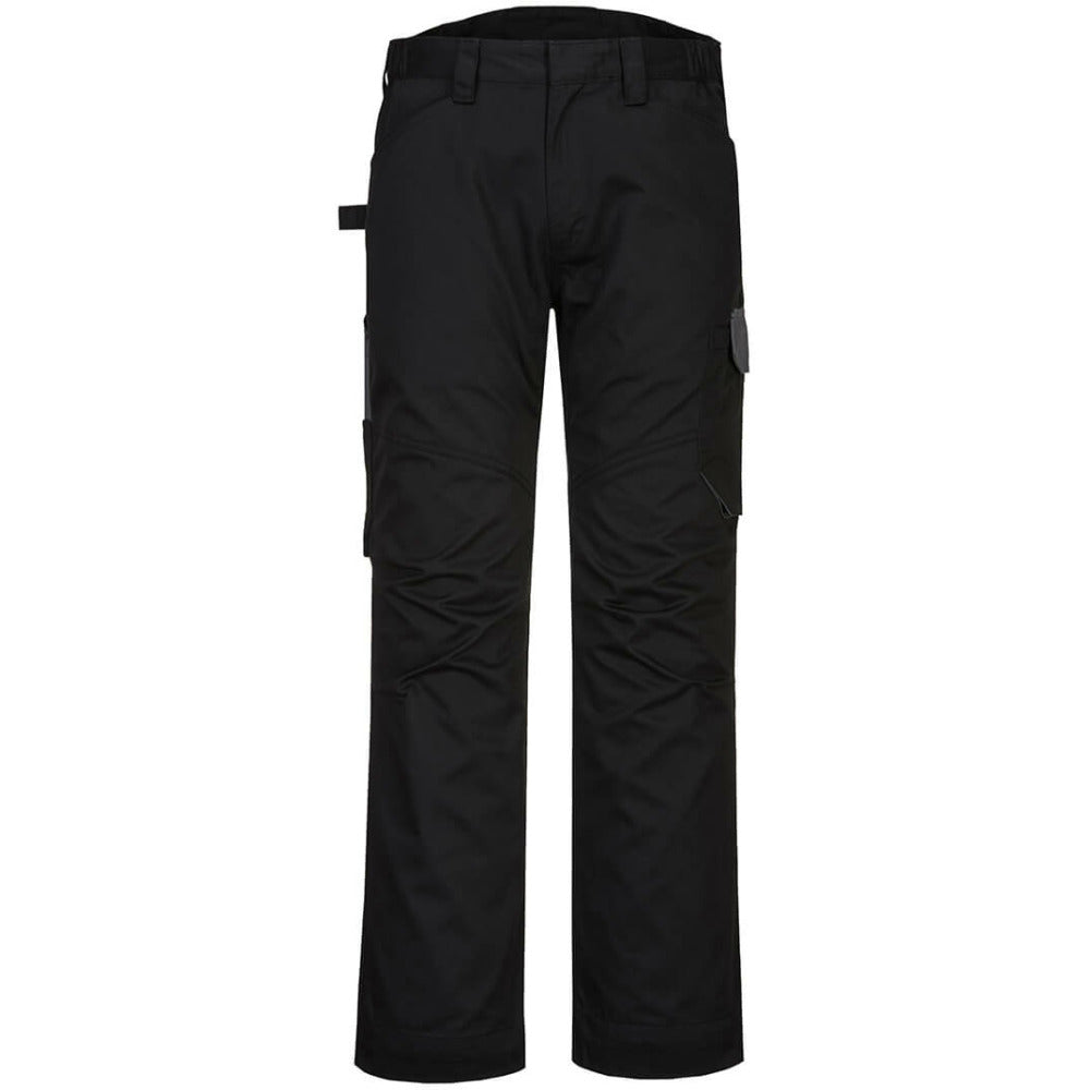 Portwest - PW2 Service Trouser - Black/Zoom Grey