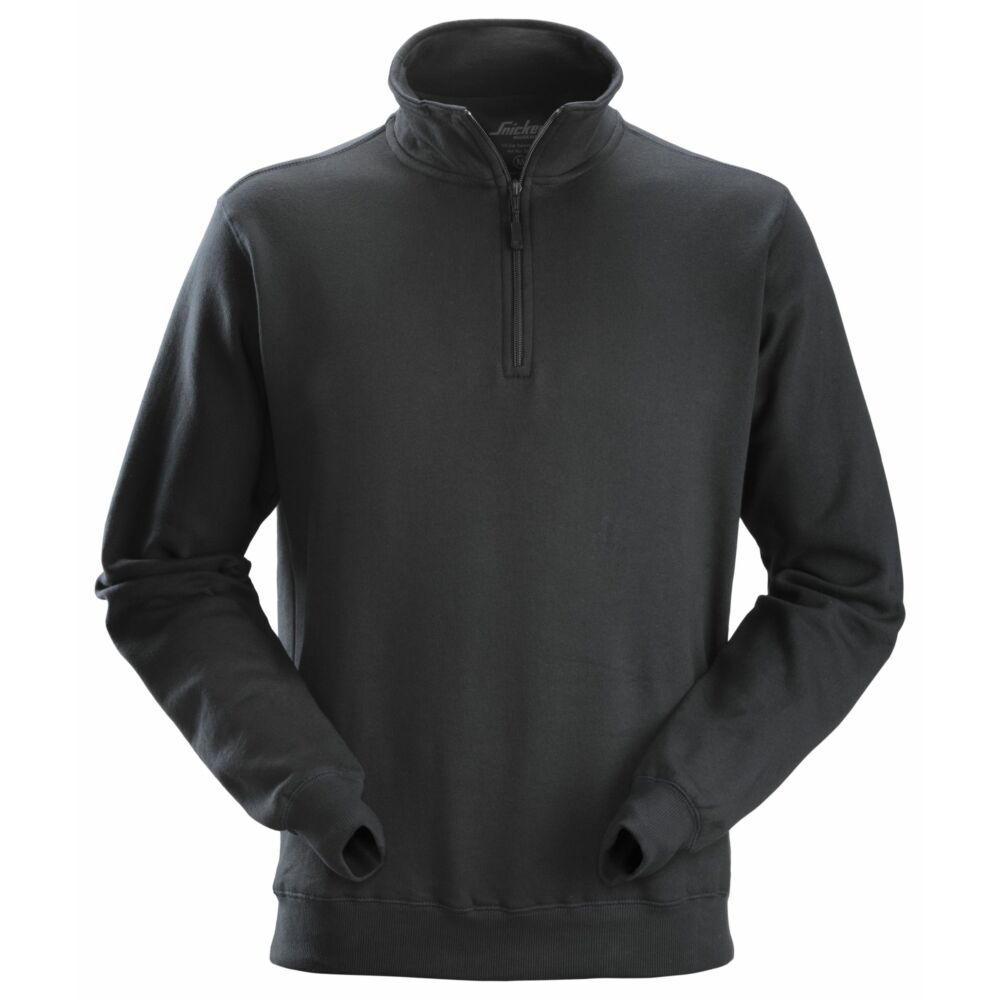 Snickers - ½ Zip Sweatshirt - Black