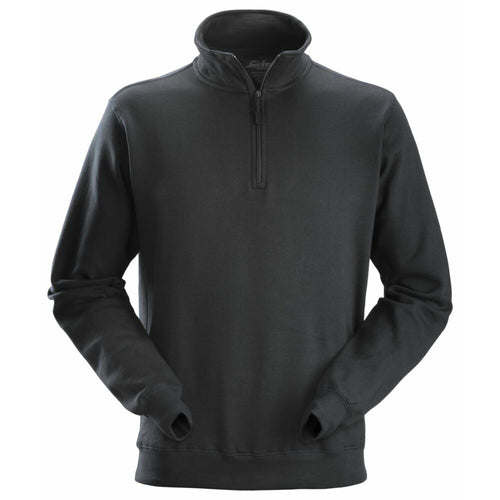 Snickers - ½ Zip Sweatshirt - Black
