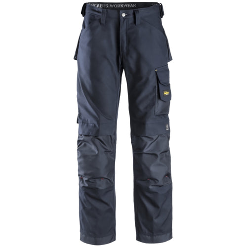 Snickers - Craftsmen Trousers, Canvas+ - Navy\\Navy