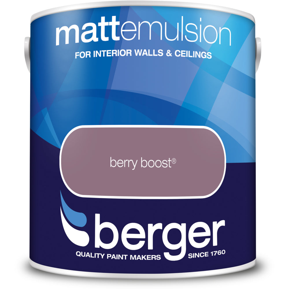 Berger Matt Emulsion Berry Boost 2.5L