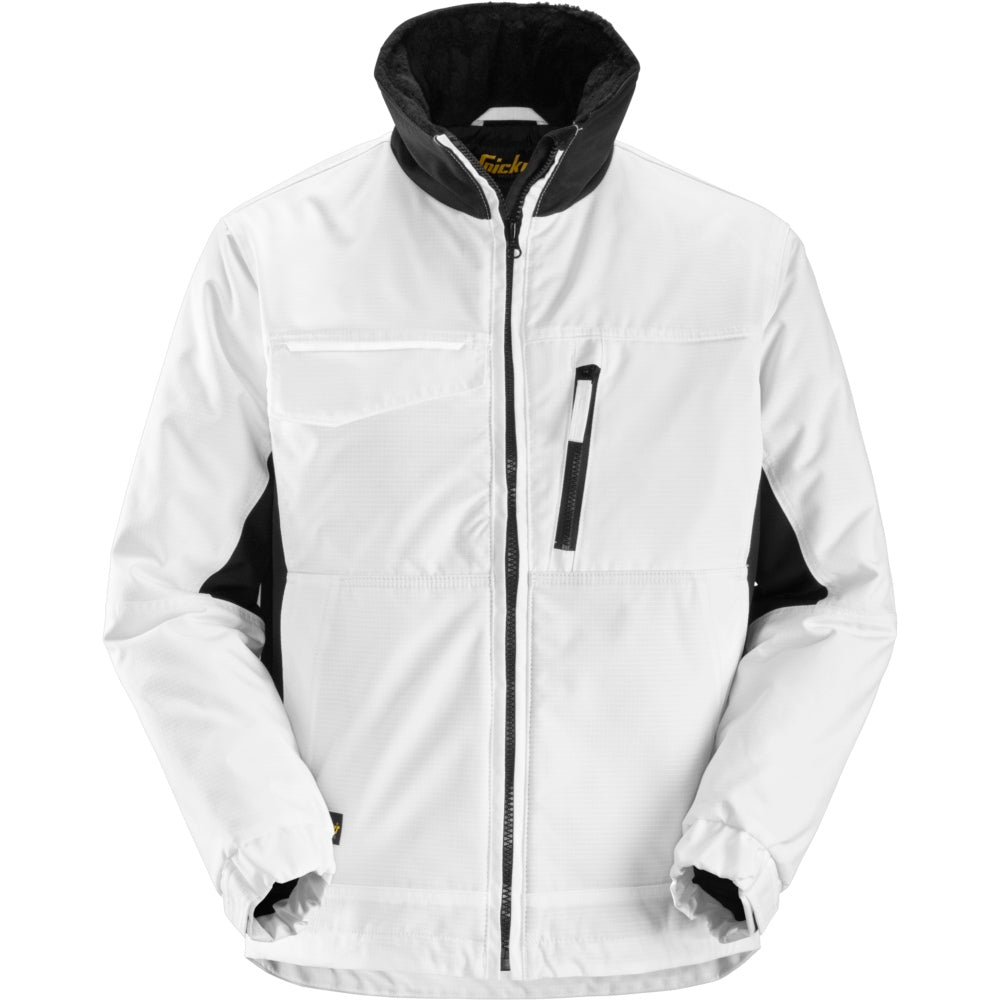 Snickers - Craftsmen’s Winter Jacket, Rip-stop - White\\Black