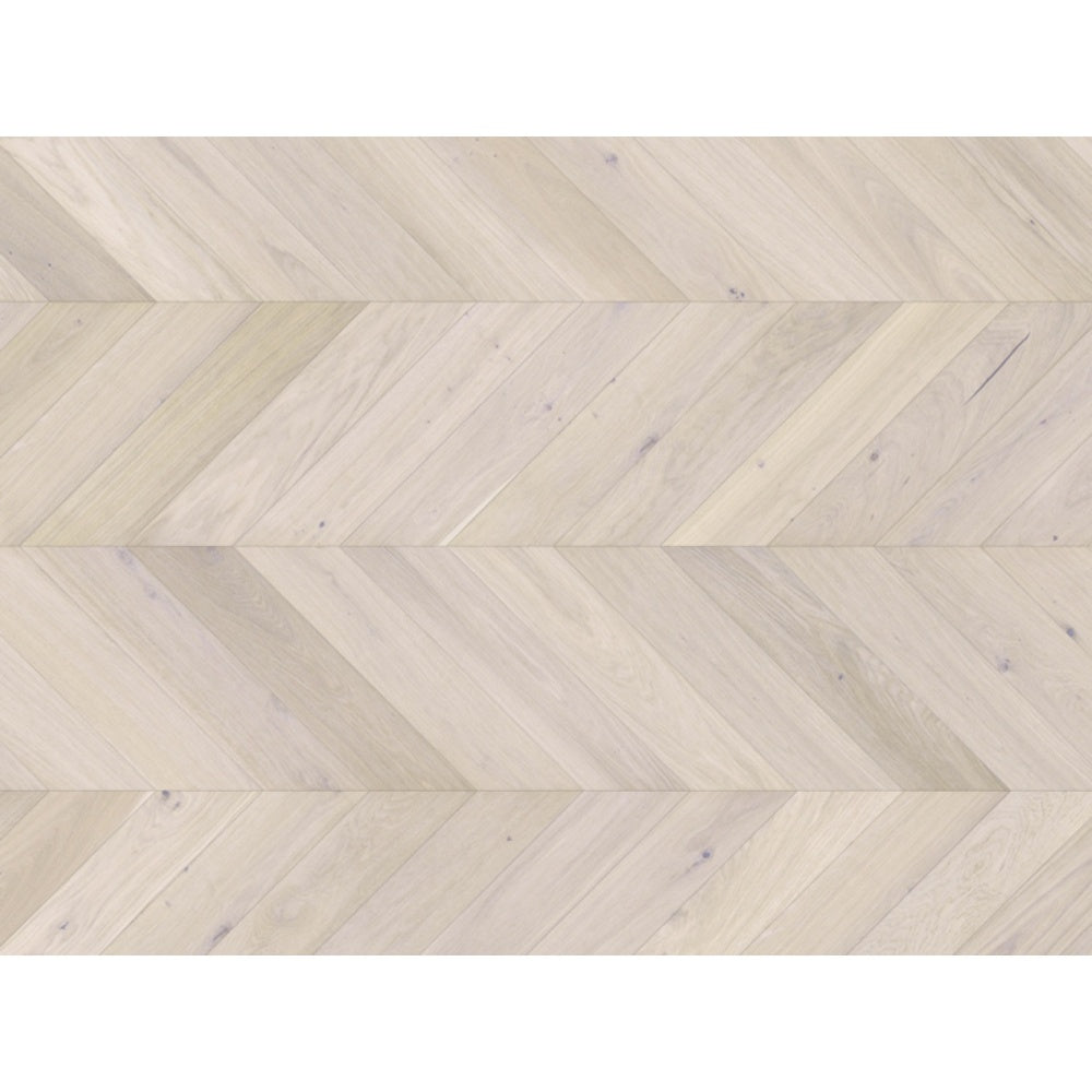 Barista Oak Trivor / Mocha Chevron Brushed Matt Lacquered Engineered Flooring 130mm