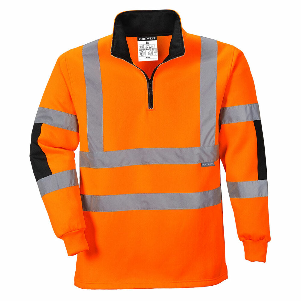 Portwest  - Xenon Rugby Shirt - Orange