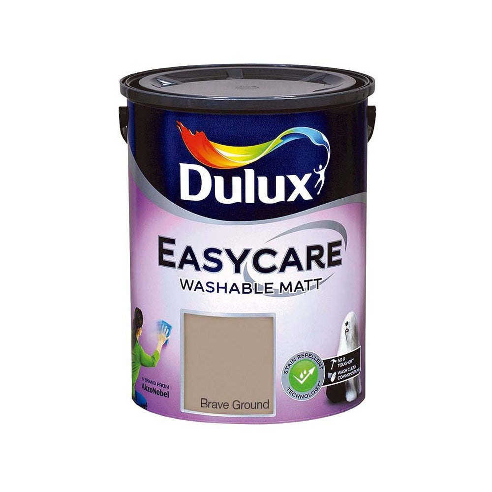 Dulux Easycare Matt Brave Ground 5L