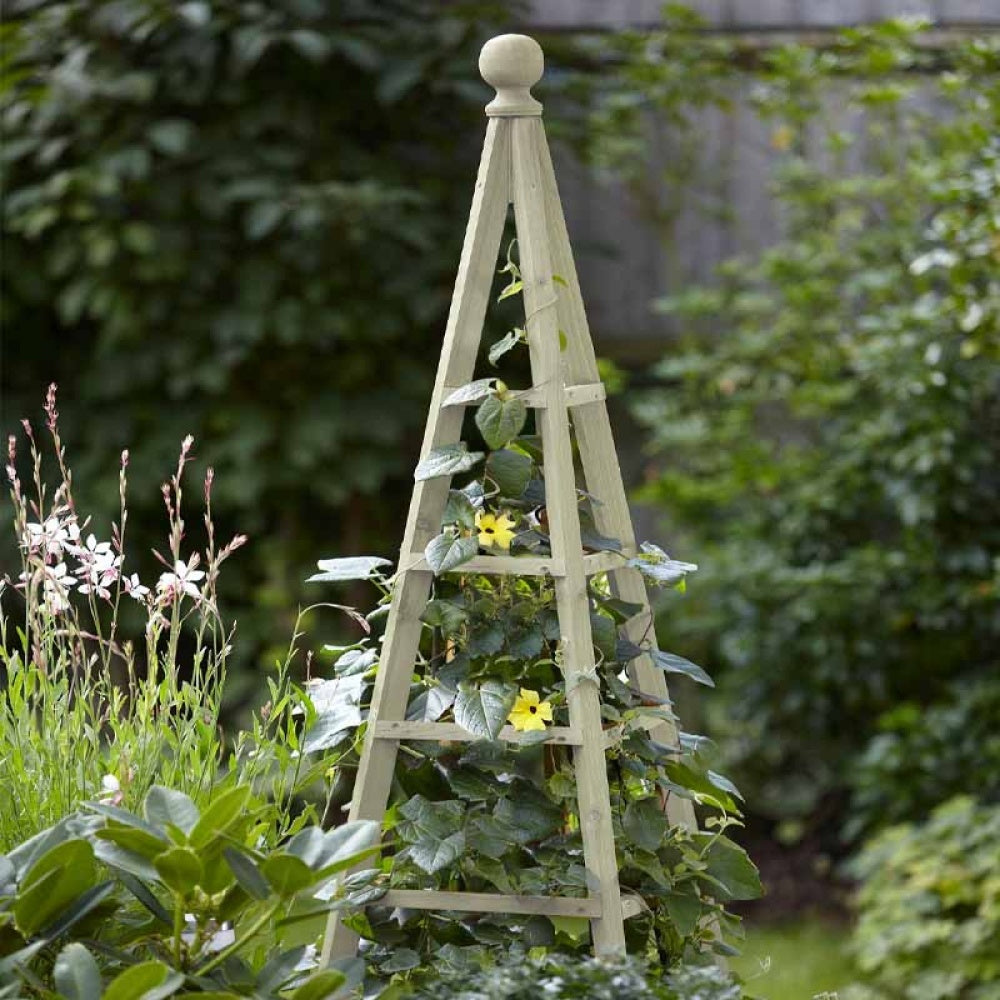 Smart Garden - Woodland Obelisk 1.9m - Sage, FSC 1