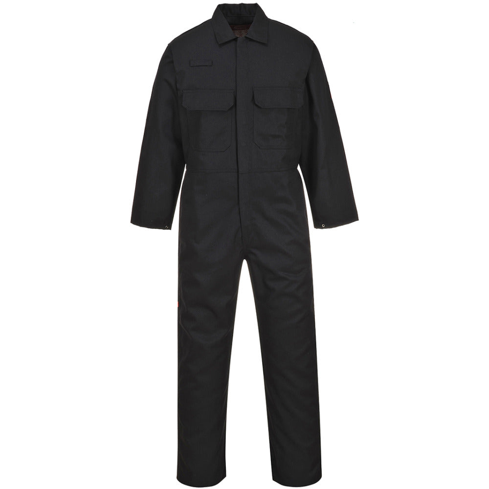 Portwest - Bizweld FR Coverall - Black Tall