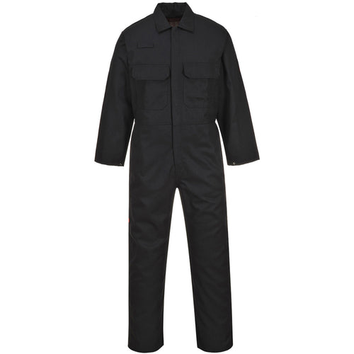 Portwest - Bizweld FR Coverall - Black Tall