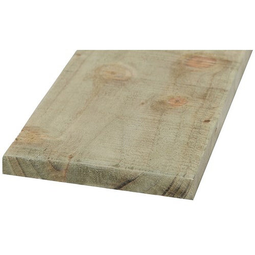 SNR Treated Timber Fence Board - 22mm x 150mm x 1200mm
