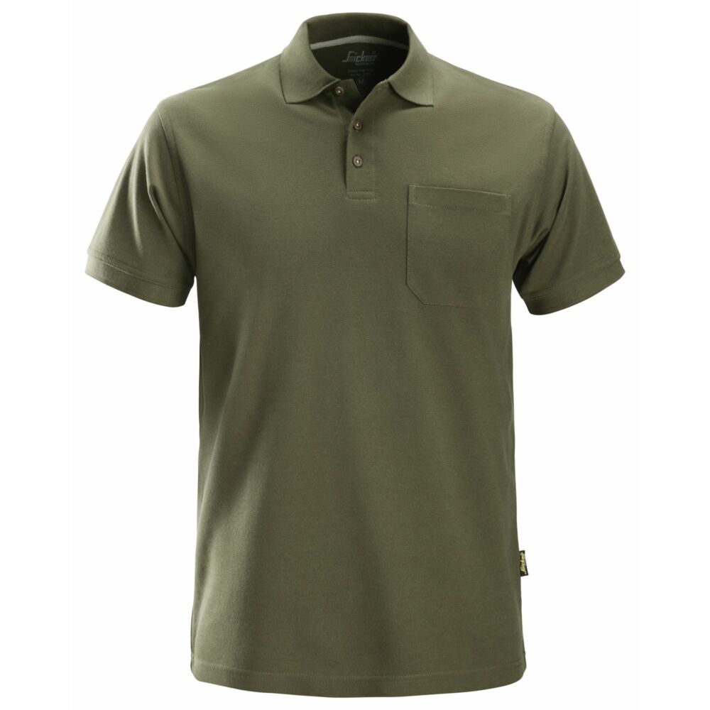 Snickers - Classic Polo Shirt - Olive green