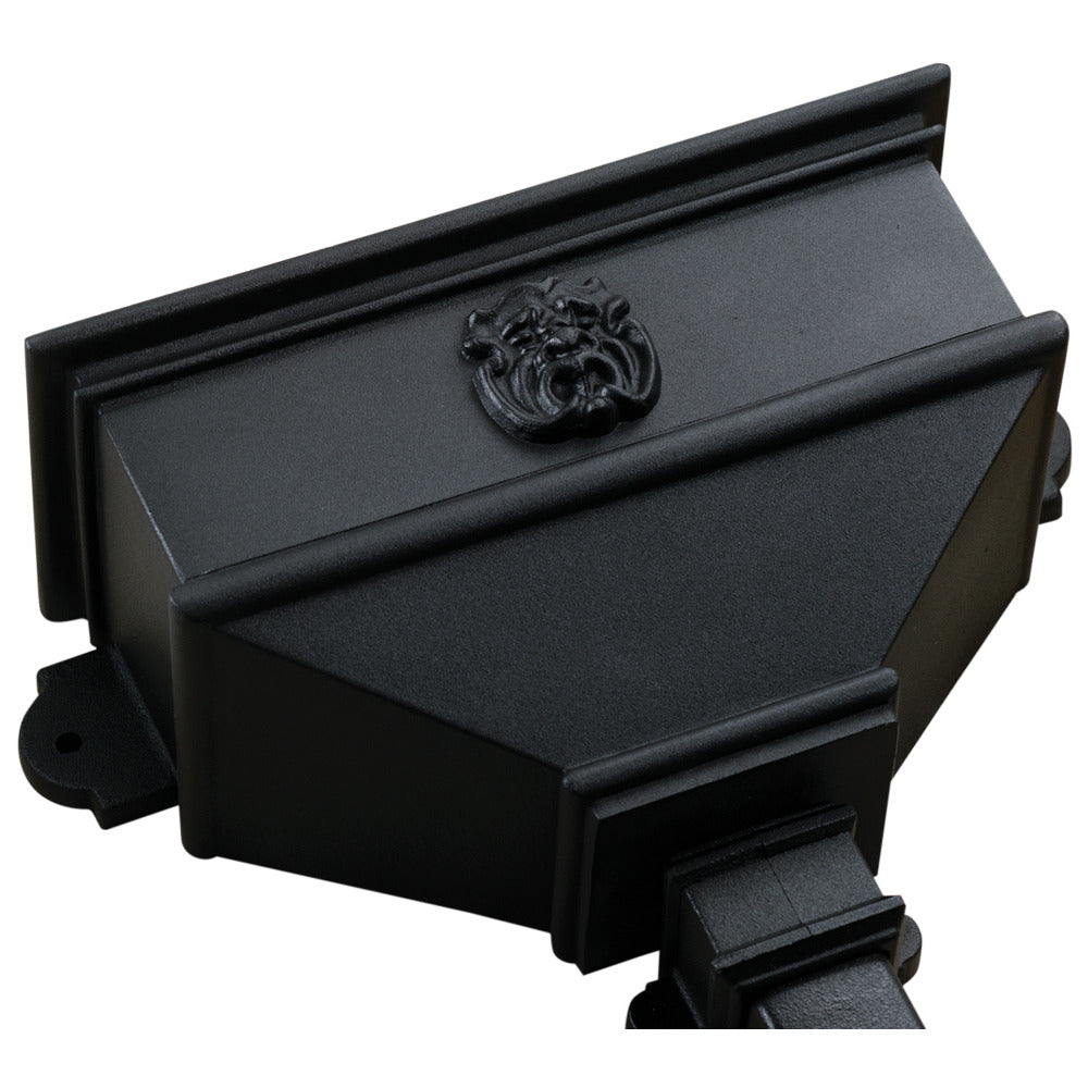 Brett Martin - Cast Iron Style Long Hopper Gargoyle