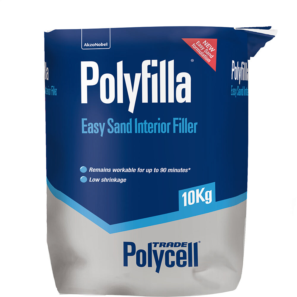 Pollyfilla Easy Sand Interior Filler 10kg