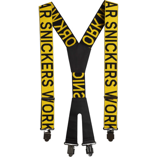 Snickers - Logo Braces - Yellow\\Black