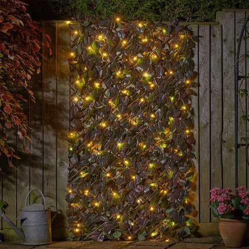 Faux Decor - Solar In-Lit Purple Haze 180 x 60cm Trellis