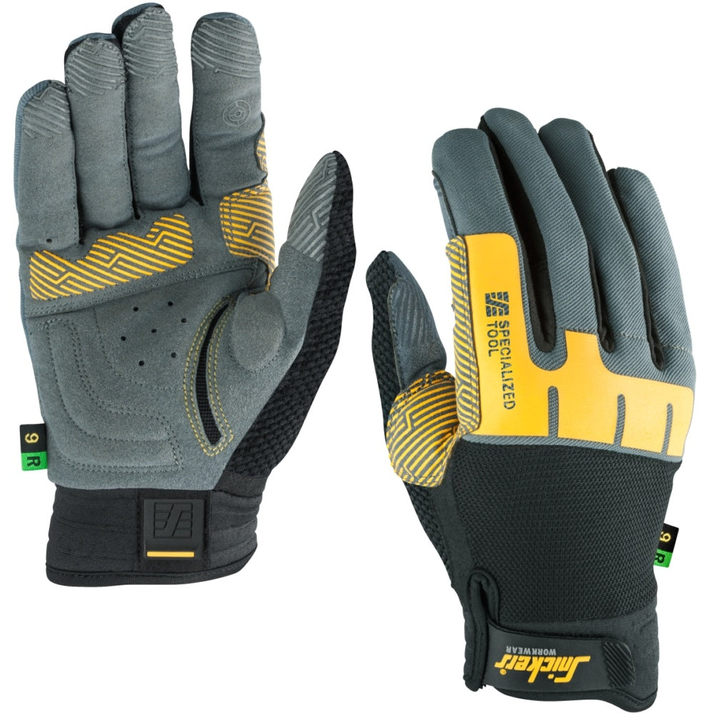 Snickers - Specialized Tool Glove, Right - Rock grey/Black