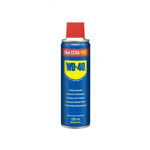 200ml WD 40 + 20ml FOC