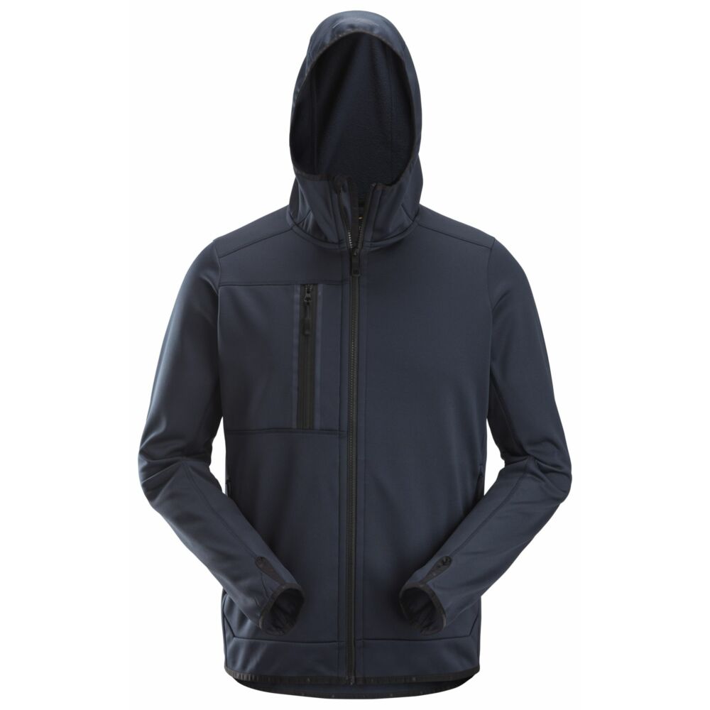 Snickers - AllroundWork, Full Zip Fleece Hoodie - Navy