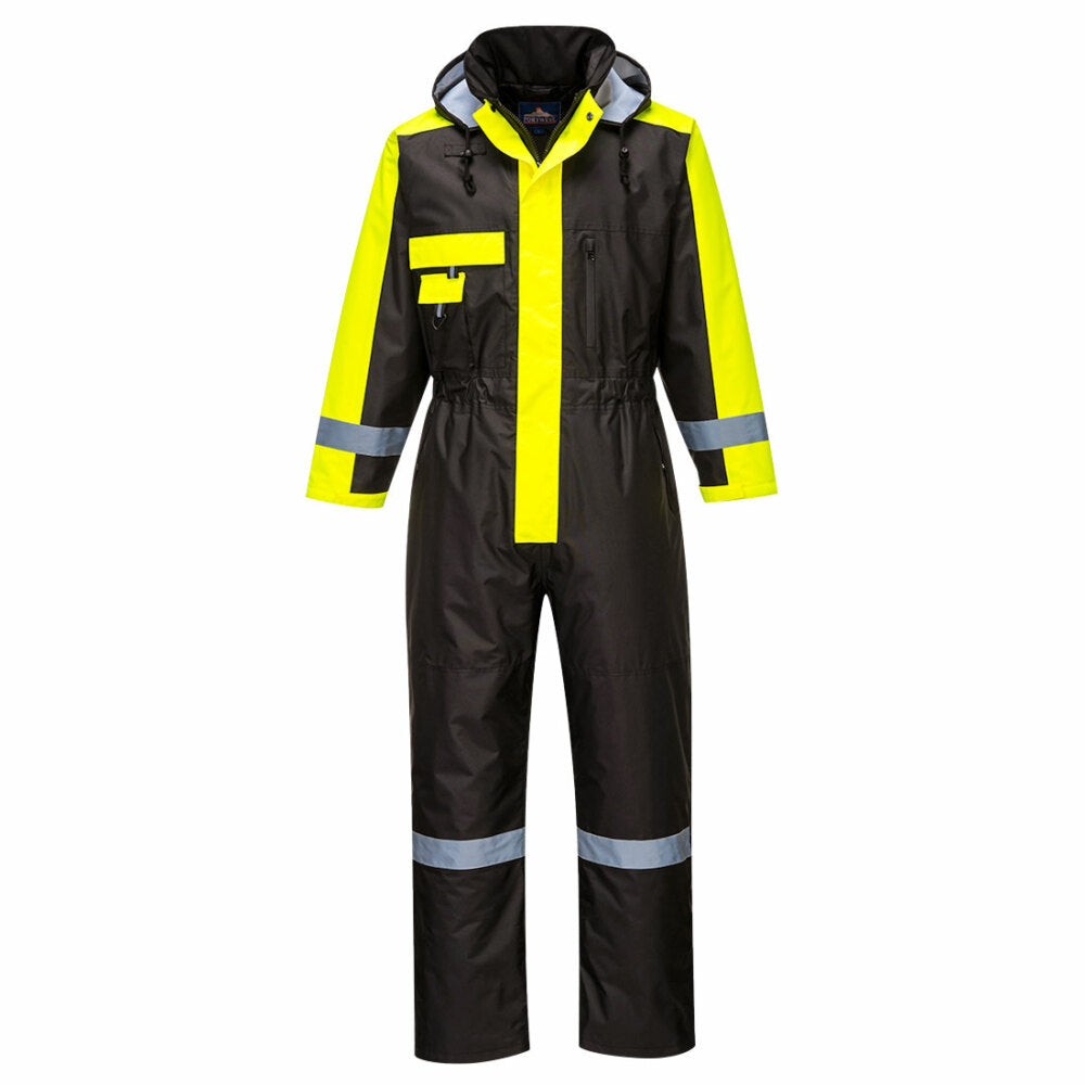 Portwest - Winter Coverall - Black