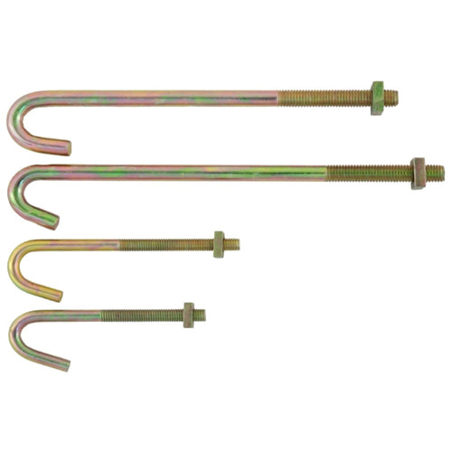 Tucks - Hook Bolt & Nut M8x200mm (Box100)