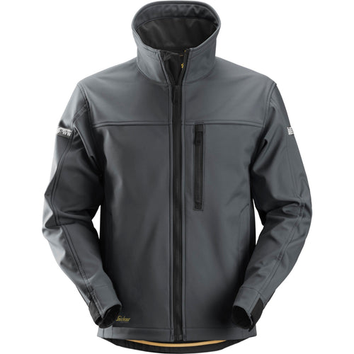 Snickers - AllroundWork, Soft Shell Jacket - Steel grey\\Black