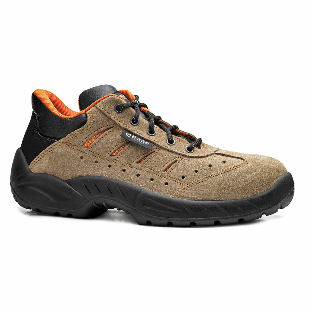 Smart Paddington Shoe  S1P SRC - Orange/Beige
