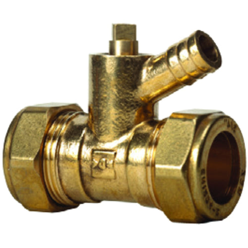 South Coast Brass - 1/2\ Combined St. Coupler & Drain Off 171