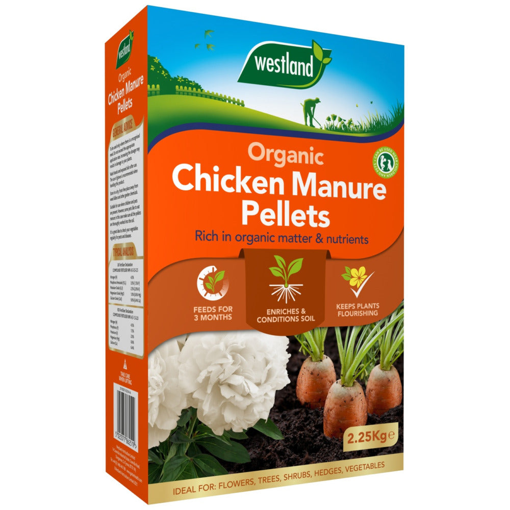 Westland Chicken Manure Pellets 2.25Kg