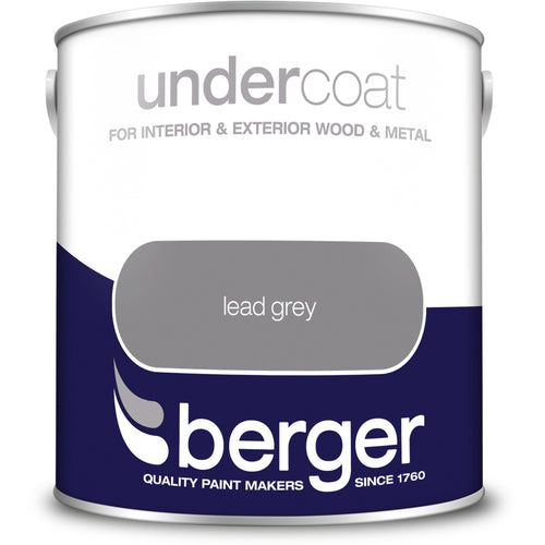 Berger Undercoat Lead Grey 2.5L