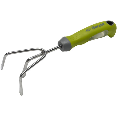 True Temper Botanica Stainless Steel Hand Cultivator Ergo Py/Gel Grip