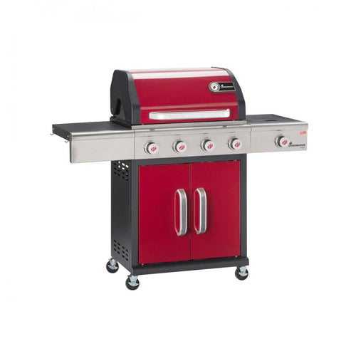 Landmann - Triton 4.1 Burner PTS Gas Barbecue - Bordeaux Red