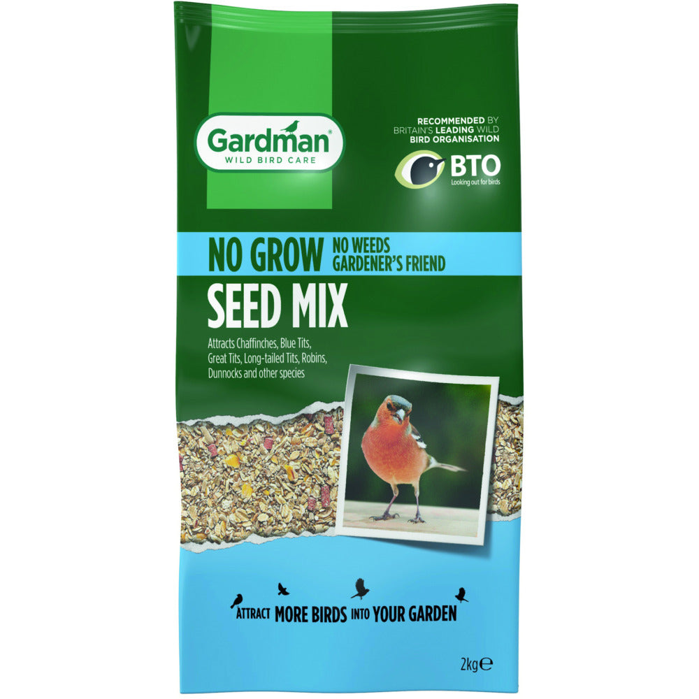 Gardman No Grow Seed Mix 2kg