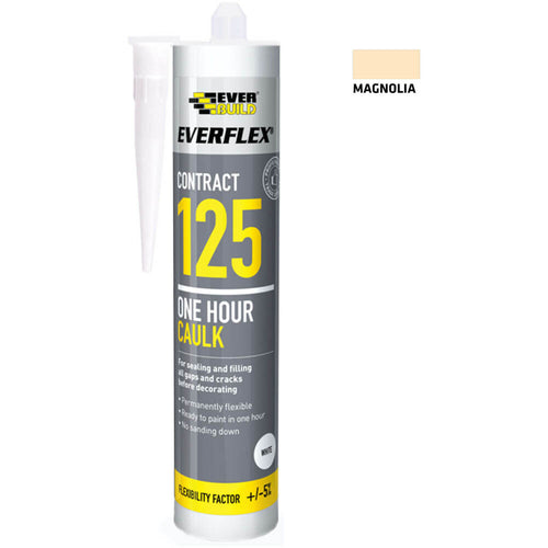 Everbuild Everflex 125 One Hour Caulk - 300ml