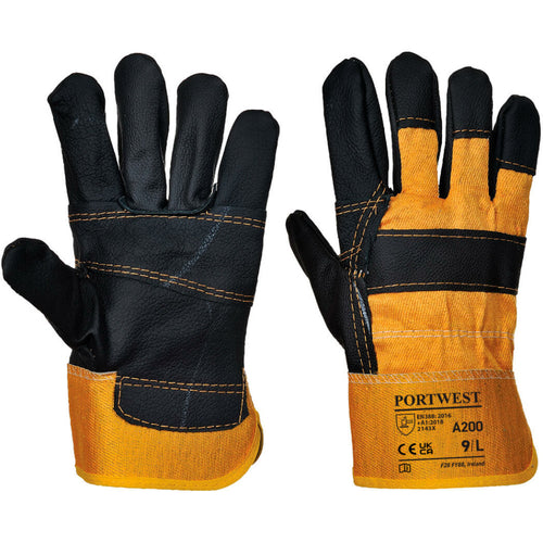Portwest - Furniture Hide Glove - Yellow