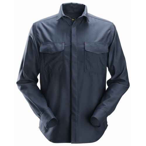 Snickers - ProtecWork, Long Sleeve Welding Shirt - Navy