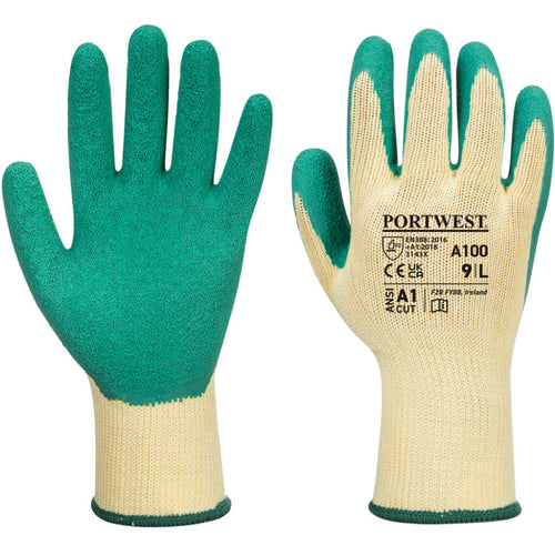 Portwest - Grip Glove - Latex - Green