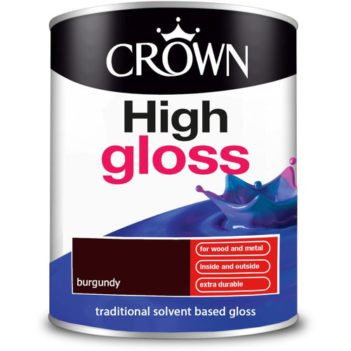 Crown High Gloss Burgundy 750ml