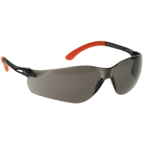 Portwest - Pan View Spectacles - Smoke/Orange