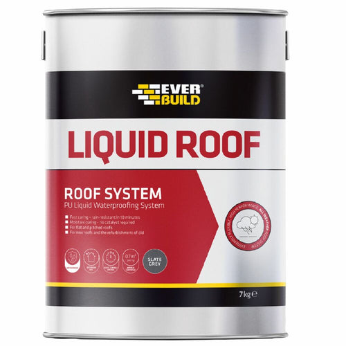 Everbuild Liquid Roof Slate Grey - 7kg