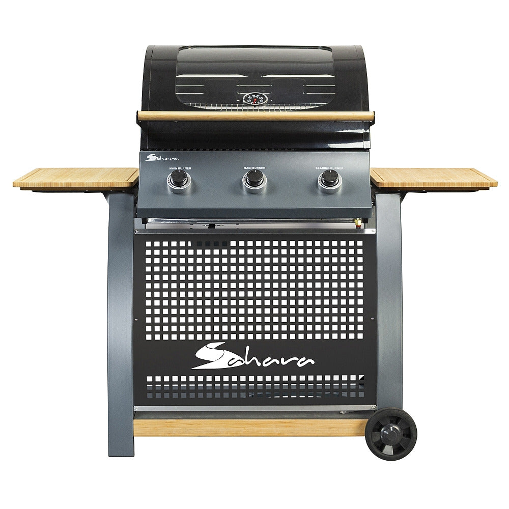 Sahara Supreme 3 Burner Gas BBQ