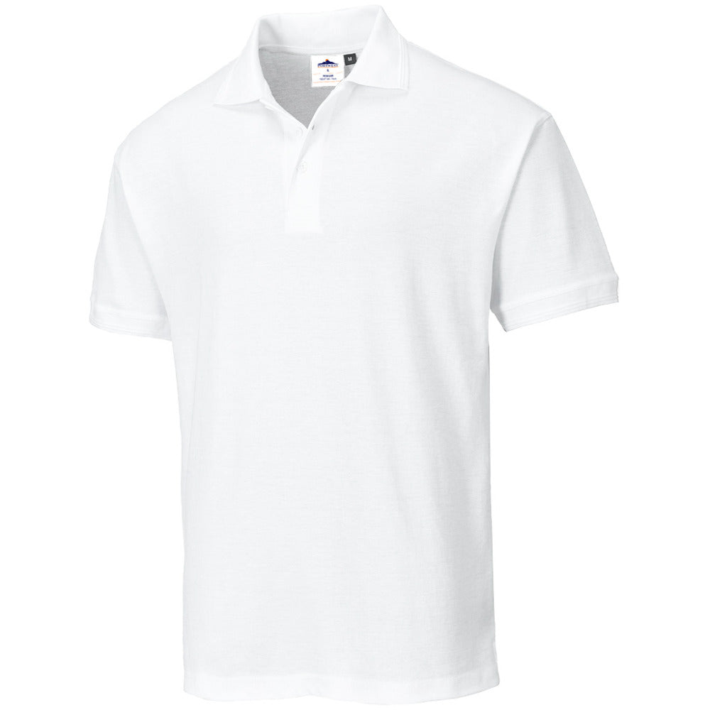 Portwest - Verona Cotton Polo - White