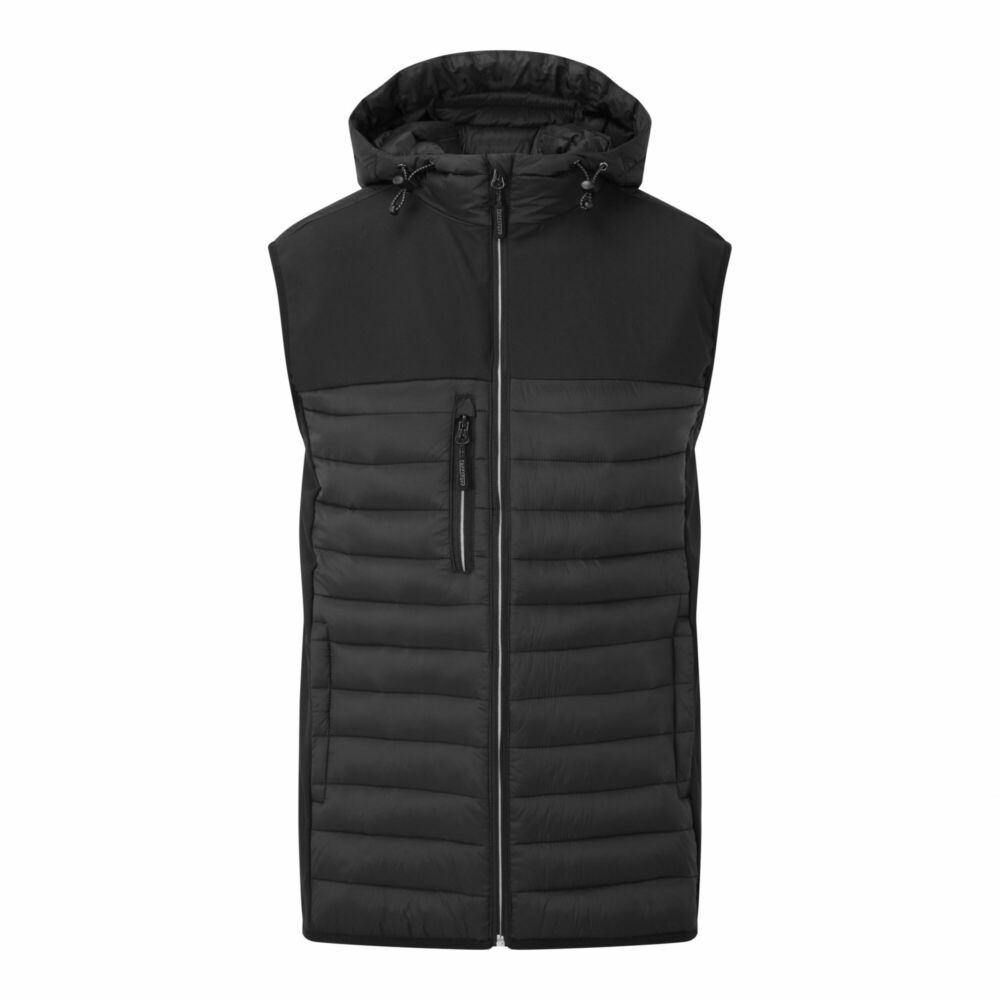 Tuffstuff Howden Hooded Bodywarmer Black - L