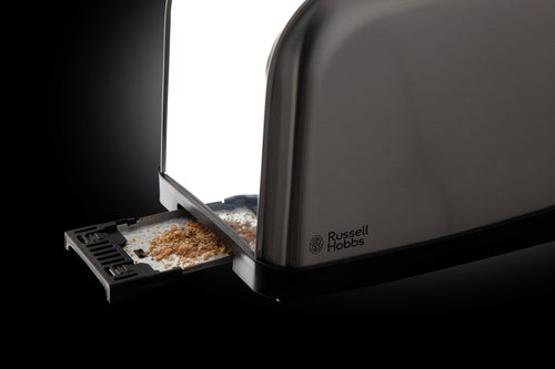 POLISHED /BRUSHED STEEL SLICE TOASTER