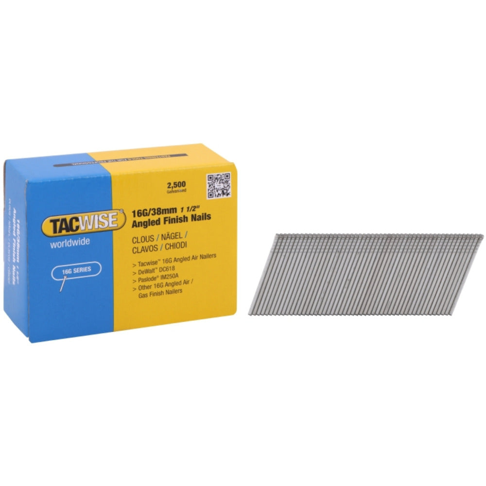 Tacwise 16G/50mm Stainless Steel Angle Brad (2500pc)