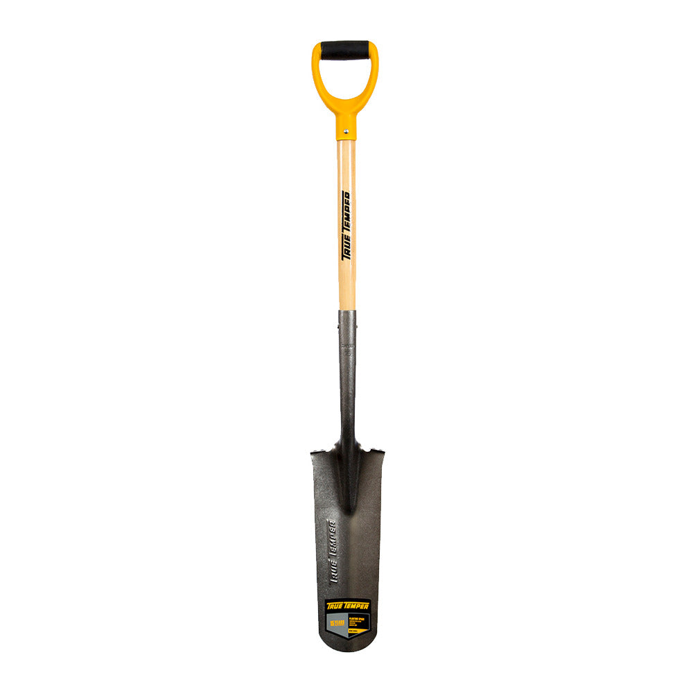 True Temper Planting Spade Wood Handle D Grip