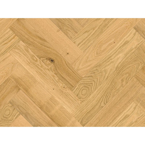 Whiteriver Herringbone Langley Oak Matt Lacquered Engineered Flooring 18mm