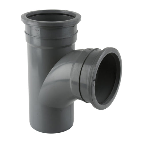 Brett Martin - 160 x 160mm Branch 92.5° Black