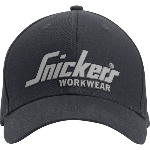 Snickers - Logo Cap - Black\\Black